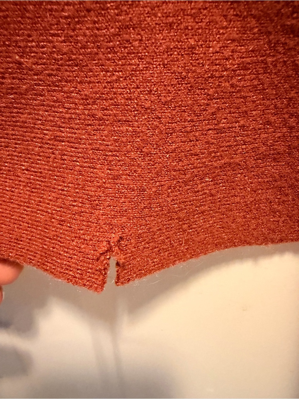 KEEPSAKE the Label Mock Neck Bell Sleeve Top - Rust - Picture 4 of 5